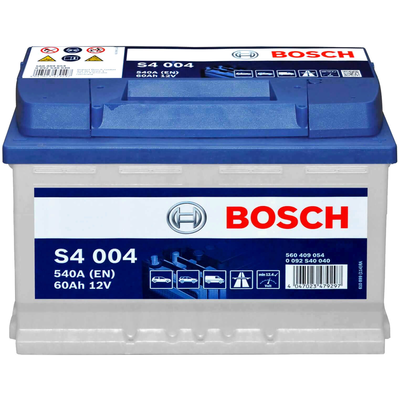 BOSCH Starterbatterie S4 005 60Ah 540A 12V 0092S40050 günstig online kaufen