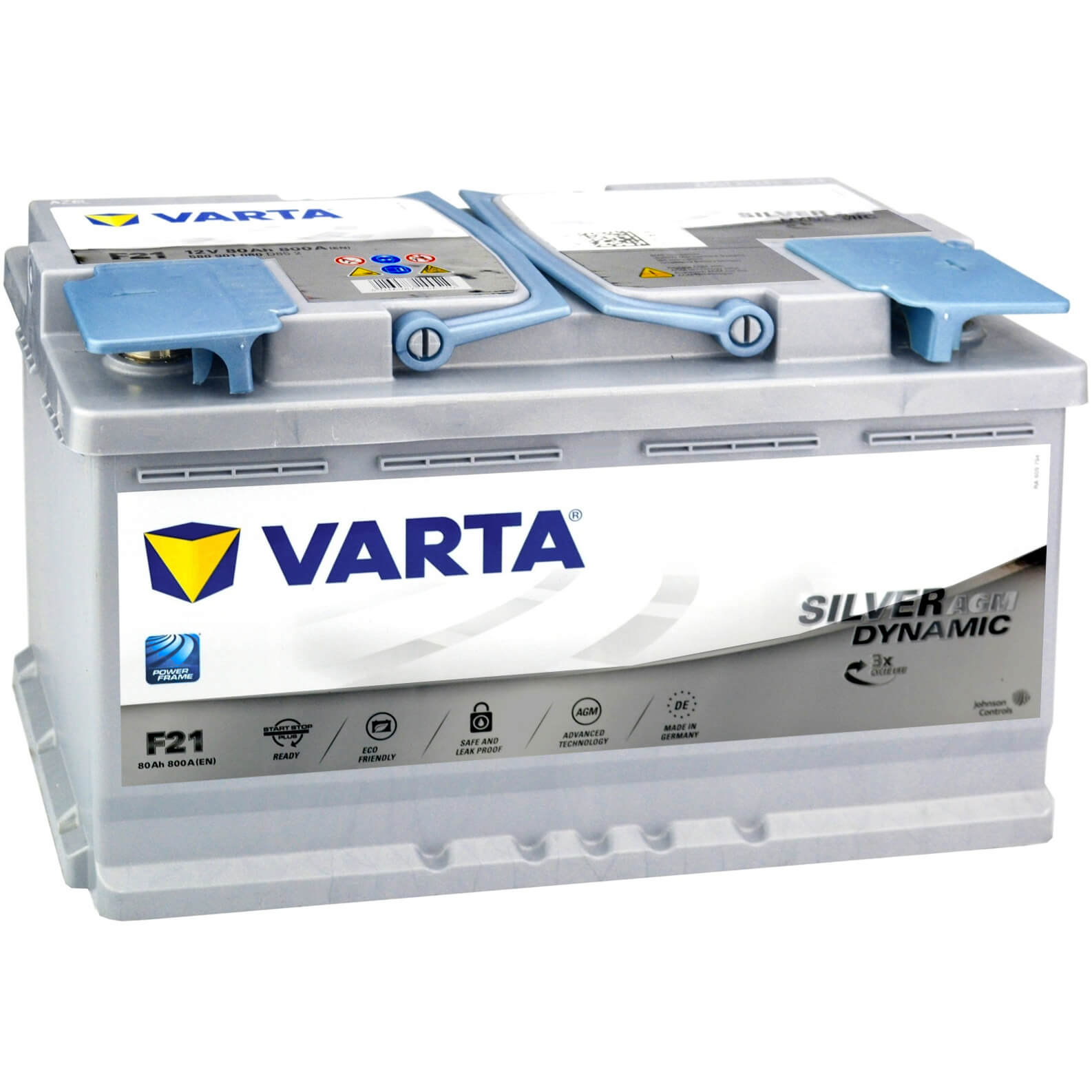 VARTA BATTERY 80AH AGM / VB580901 / F21 For MERCEDES BENZ