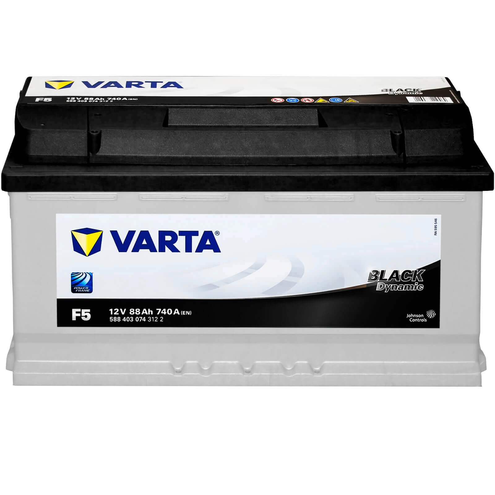 Varta F5 Black Dynamic 12V 88Ah Autobatterie 588403074