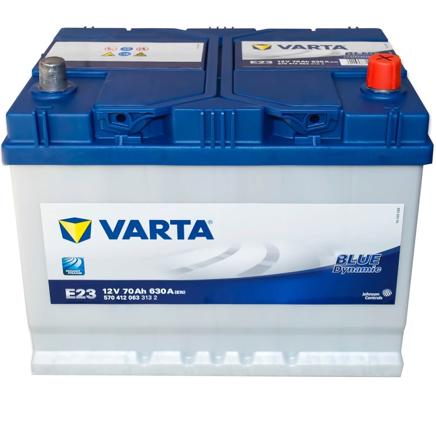 VARTA Starterbatterie BLUE dynamic 70Ah 630A E23 5704120633132 günstig  online kaufen
