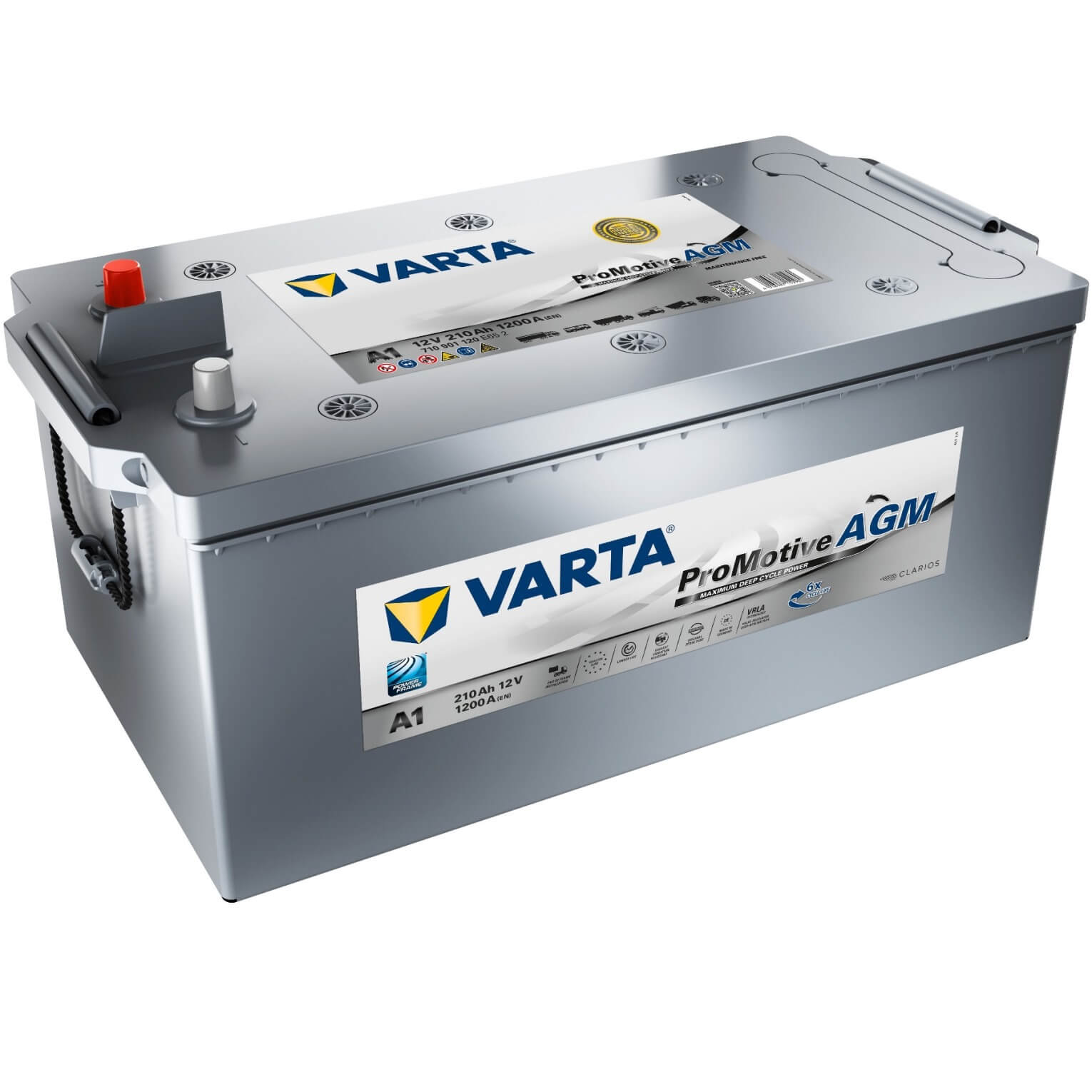 Varta A1 AGM 710901120E652 LKW-Batterie 12V 210Ah statt 225Ah