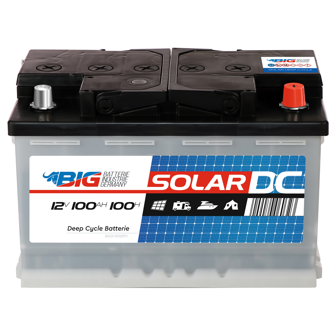 2 x 100Ah Solarbatterie 12V Versorgungsbatterie - Solar Spezial Batterien -  CamperSolar GmbH