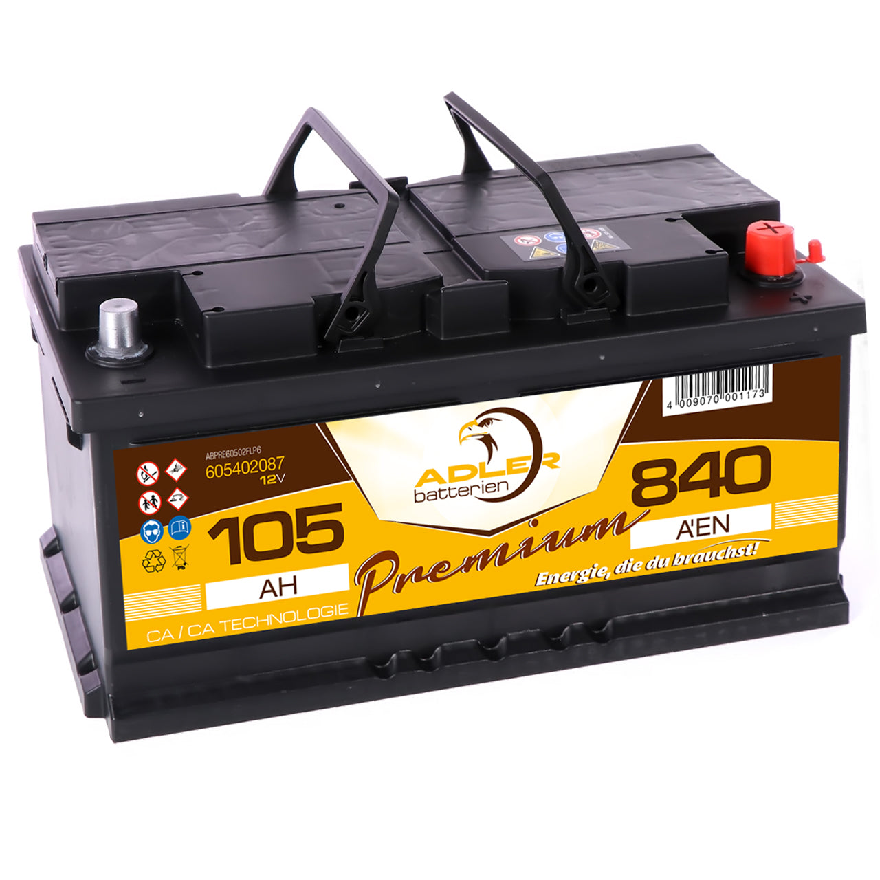 Autobatterie 12 V/88 Ah/680 A in Essen - Essen-Borbeck, Ersatz- &  Reparaturteile