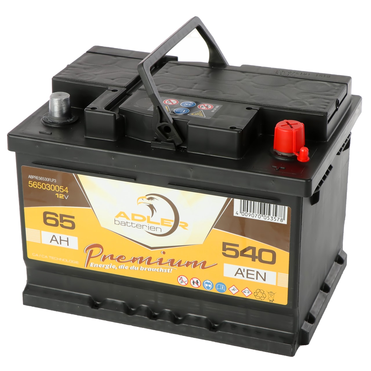 12V/65Ah Gel-Batterie für E-Hubwagen IMOW E-BF von HanseLifter
