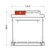 BIG +30% 12V 45Ah 420A/EN Autobatterie