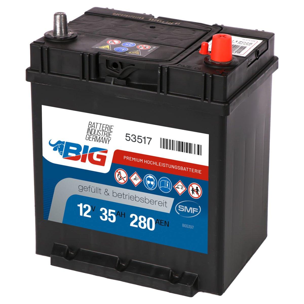 BIG Premium 53517 12V 35Ah 280A/EN Autobatterie