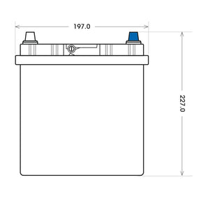 BIG Premium 53520 12V 35Ah 240A/EN Autobatterie