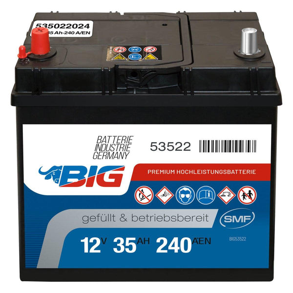 BIG Premium 53522 12V 35Ah 240A/EN Autobatterie