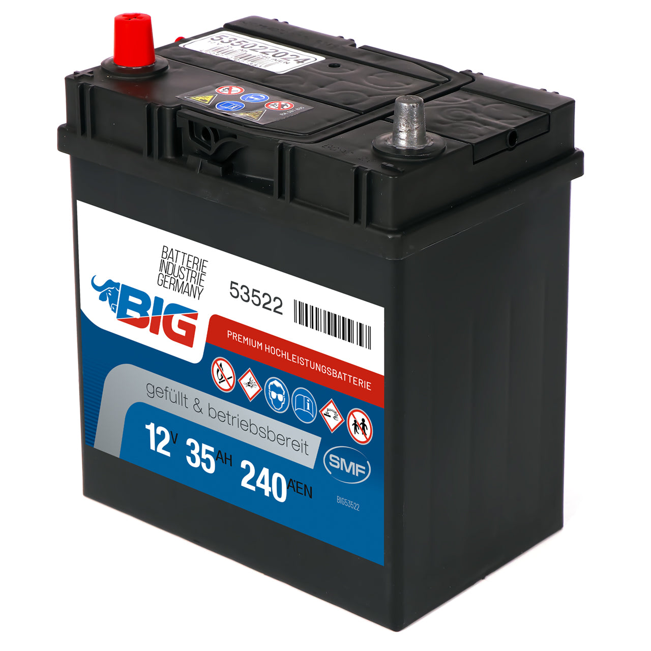 Autobatterie Voltecc Asia 57029 12V 70Ah 540A günstig kaufen