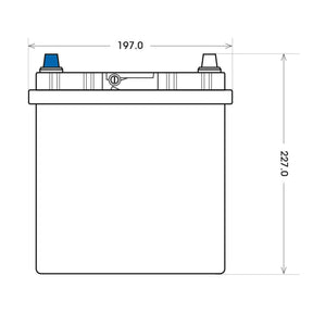 BIG Premium 53522 12V 35Ah 240A/EN Autobatterie