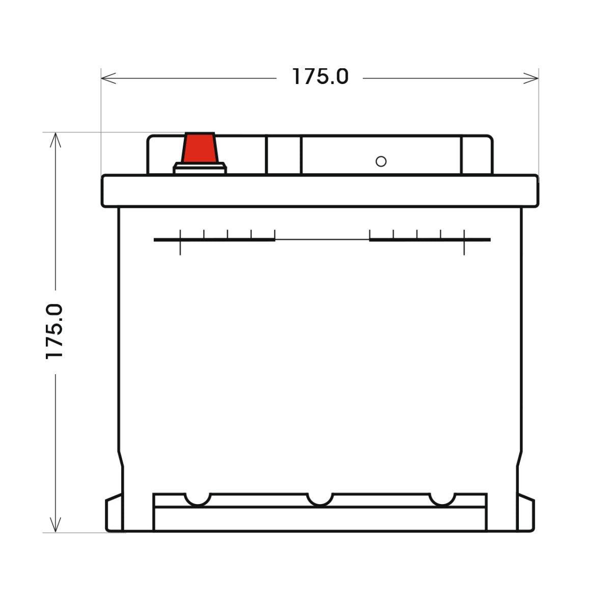 BIG Premium 53646 12V 36Ah 300A/EN Autobatterie