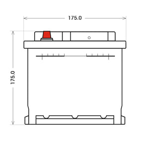 BIG Premium 53646 12V 36Ah 300A/EN Autobatterie