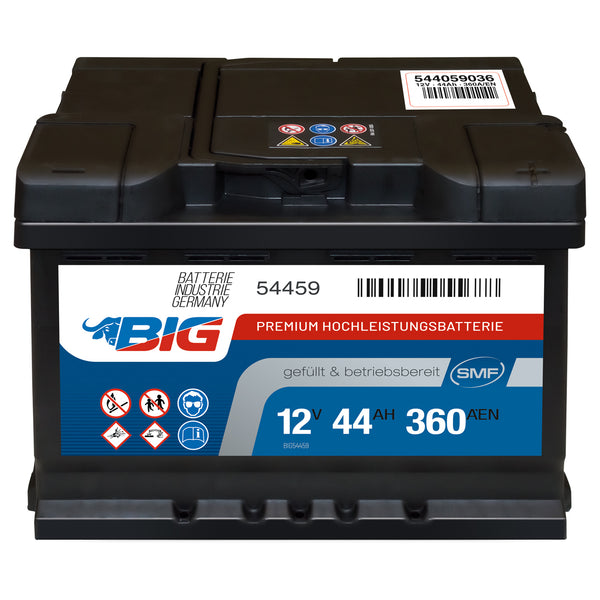 BIG Premium 54459 12V 44Ah 360A/EN Autobatterie