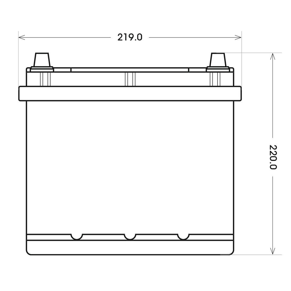 BIG Premium 54577 12V 45Ah 300A/EN Autobatterie