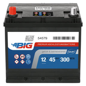 BIG Premium 54579 12V 45Ah 300A/EN Autobatterie