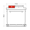 BIG +30% 12V 55Ah 500A/EN