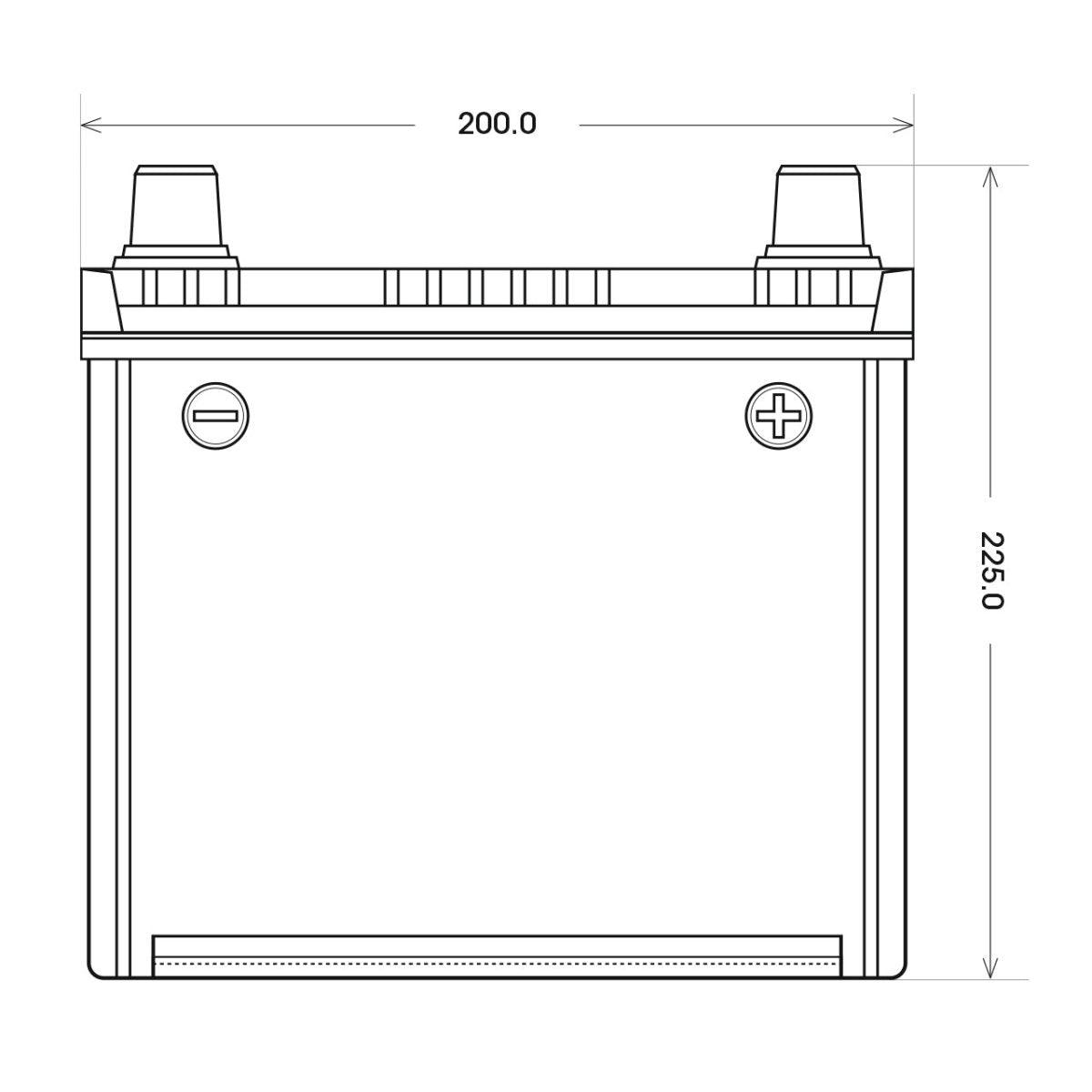 BIG Premium 55041 12V 50Ah 360A/EN Autobatterie