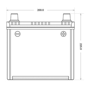 BIG Premium 55041 12V 50Ah 360A/EN Autobatterie