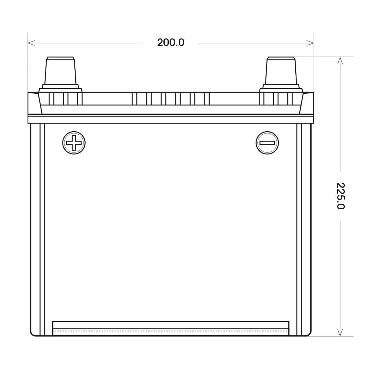 BIG Premium 55042 12V 50Ah 360A/EN Autobatterie