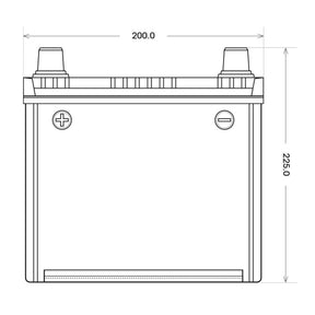 BIG Premium 55042 12V 50Ah 360A/EN Autobatterie