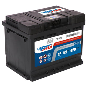 BIG Premium 55565 12V 55Ah 420A/EN Autobatterie