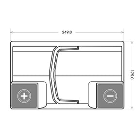 BIG Premium 55565 12V 55Ah 420A/EN Autobatterie