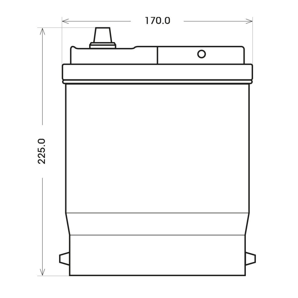 BIG Premium 56068B01 12V 60Ah 390A/EN Autobatterie