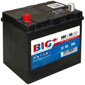 BIG Premium 56069 12V 60Ah 390A/EN Autobatterie