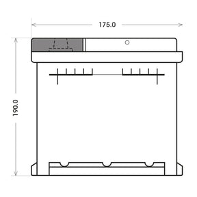 BIG Premium 56111 12V 61Ah 540A/EN Autobatterie