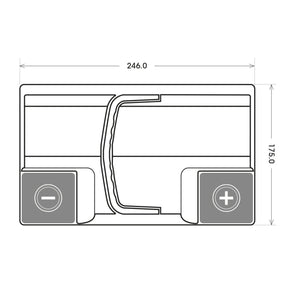 BIG Premium 56111 12V 61Ah 540A/EN Autobatterie