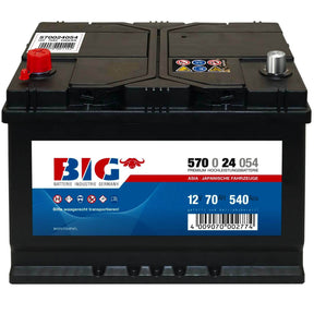 BIG Premium 57024 12V 70Ah 540A/EN Autobatterie