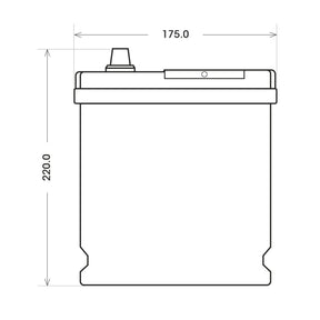 BIG Premium 57029 12V 70Ah 540A/EN Autobatterie