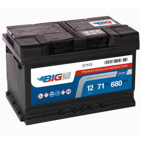 BIG Premium 57113 12V 71Ah 680A/EN Autobatterie