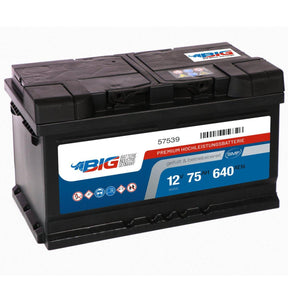 BIG Premium 57539 12V 75Ah 640A/EN Autobatterie