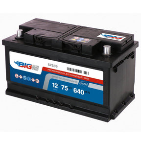 BIG Premium 57539 12V 75Ah 640A/EN Autobatterie