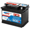 BIG +30% 12V 65Ah 600A/EN Autobatterie