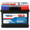 BIG +30% T-Modell 12V 65Ah 600A/EN Autobatterie