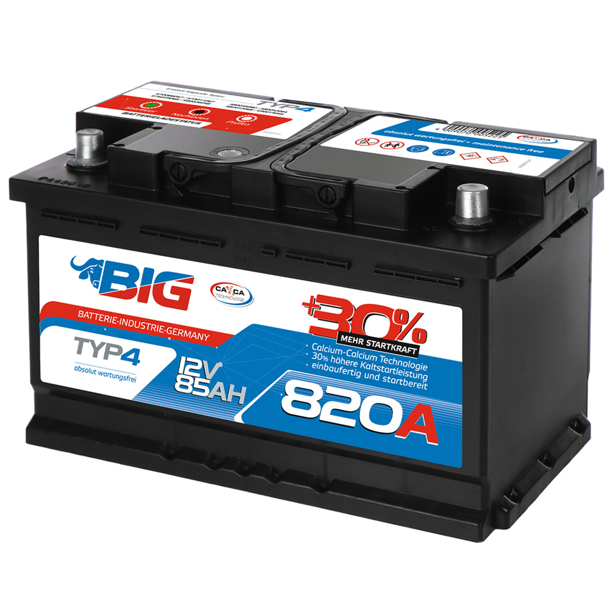 Autobatterie 88Ah 85Ah und 90Ah in Erstausrüster-Qualität