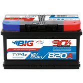 BIG +30% T-Modell 12V 85Ah 820A/EN Autobatterie