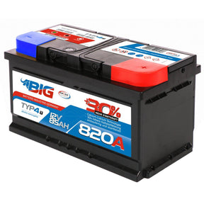 BIG +30% T-Modell 12V 85Ah 820A/EN Autobatterie