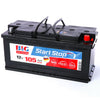 BIG Start-Stop AGM 12V 105Ah 1000A/EN Autobatterie