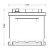 BIG Start-Stop AGM 12V 60Ah 700A/EN Autobatterie