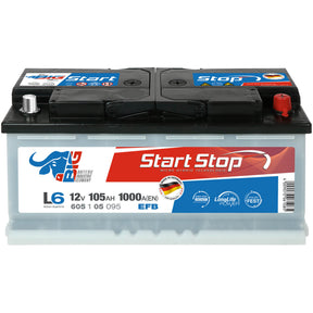 BIG Start-Stop EFB 12V 105Ah 1000A/EN Autobatterie