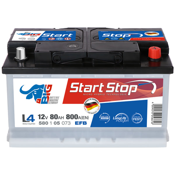 BIG Start-Stop EFB 12V 80Ah 800A/EN Autobatterie