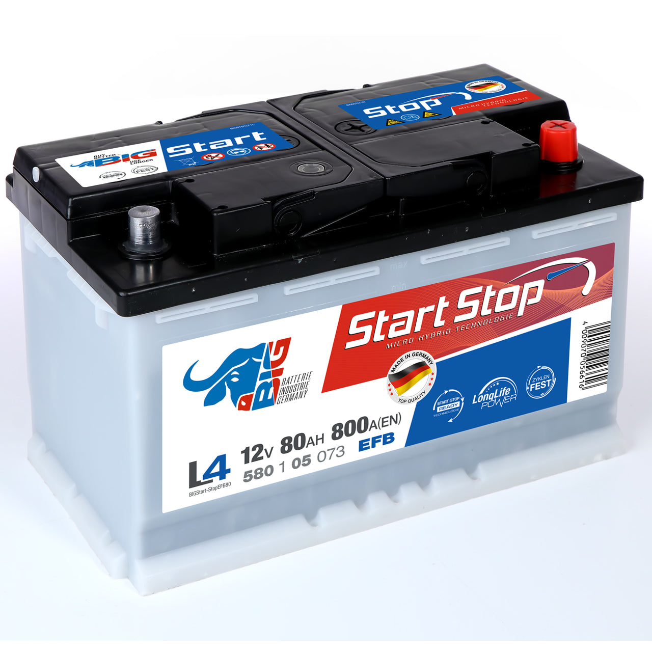 Batterie Auto FULMEN START-STOP EFB FL800 12V 80AH 800A - Cdiscount Auto