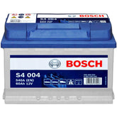 Autobatterie BOSCH S4004 12V 60Ah Front