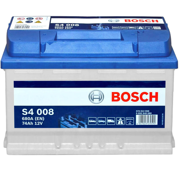 Bosch S4008 12V 74Ah 680A/EN Autobatterie