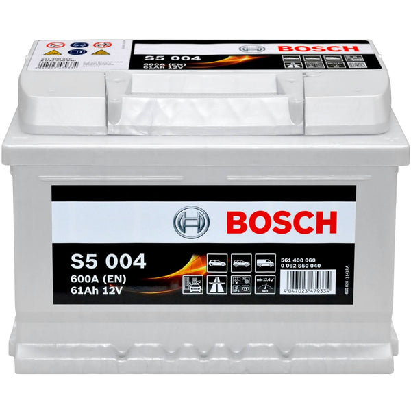 Bosch S5004 12V 61Ah 600A/EN Autobatterie