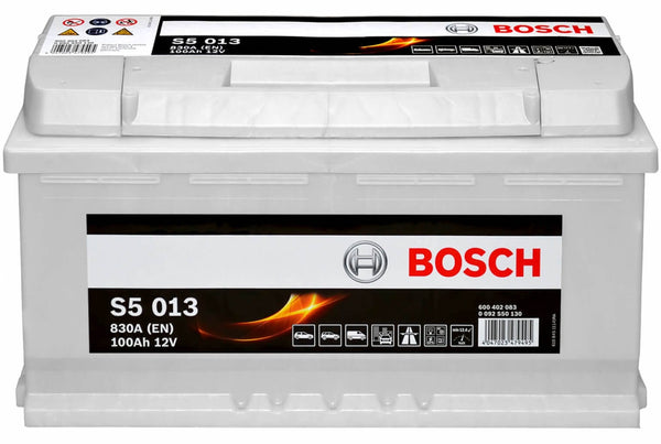 Bosch S5013 12V 100Ah 830A/EN Autobatterie