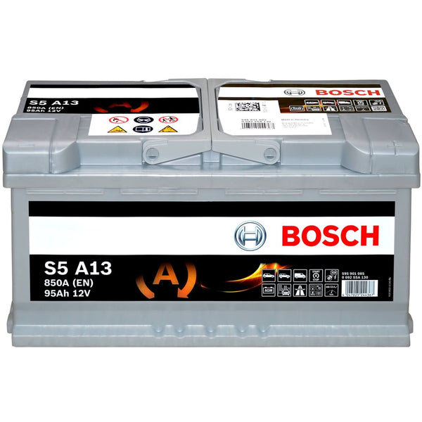 Bosch S5A13 AGM 12V 95Ah 850A/EN Autobatterie